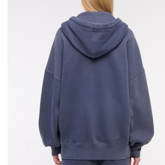 FREE PEOPLE Women's Blue Hoodie - Picture 2 of 6